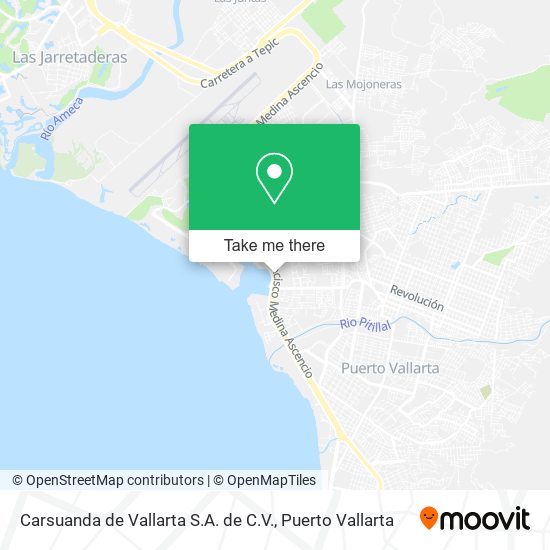 Carsuanda de Vallarta S.A. de C.V. map