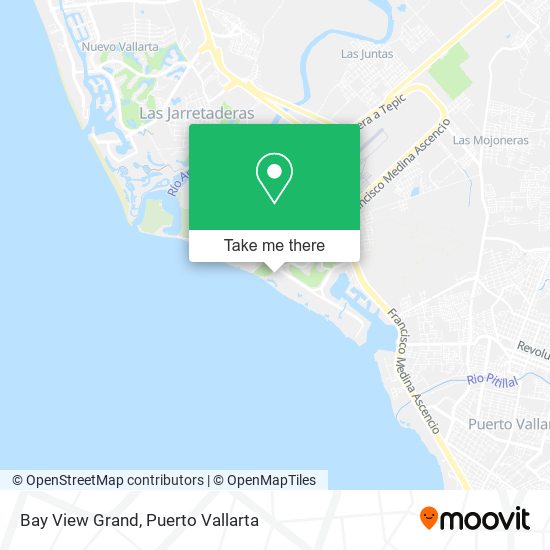Mapa de Bay View Grand