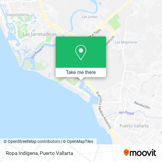 Ropa Indígena map