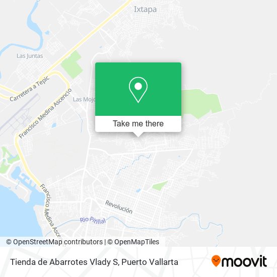 Tienda de Abarrotes Vlady S map
