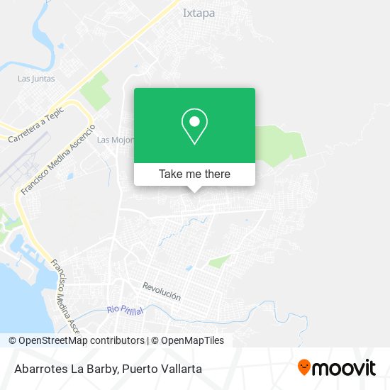 Mapa de Abarrotes La Barby