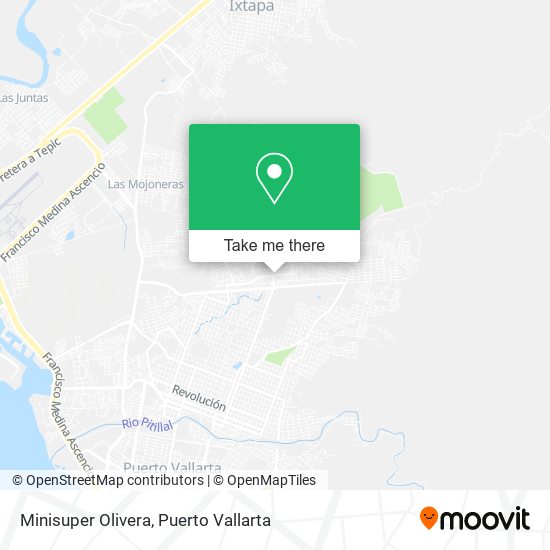 Minisuper Olivera map