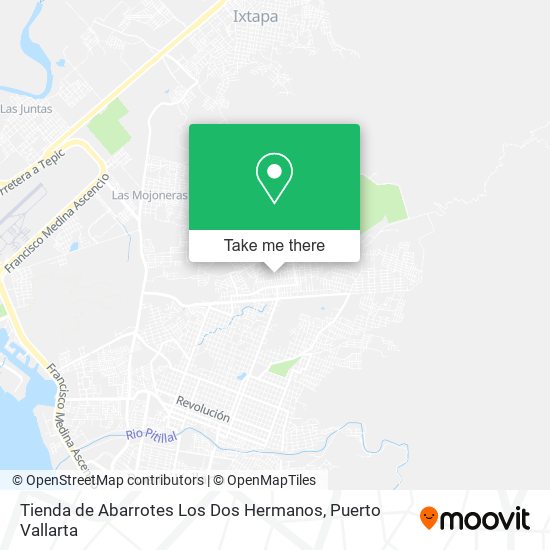 Tienda de Abarrotes Los Dos Hermanos map