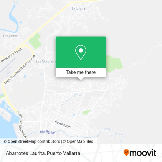 Abarrotes Laurita map