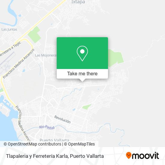 Tlapaleria y Ferretería Karla map