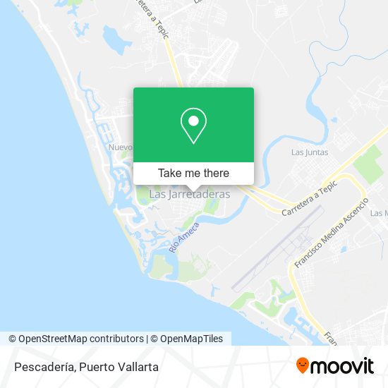 Pescadería map