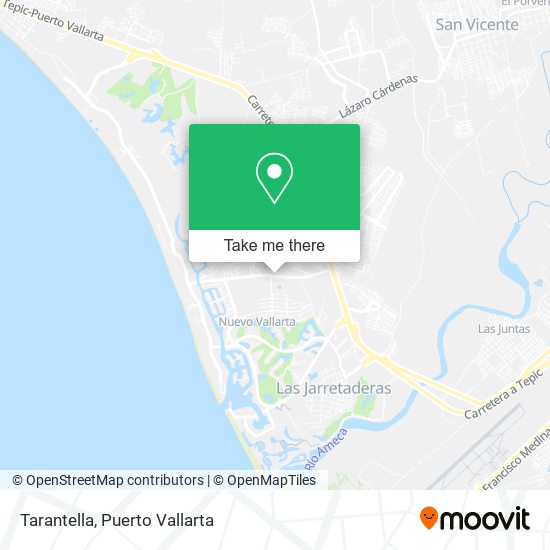Mapa de Tarantella