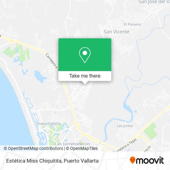 Estética Miss Chiquitita map