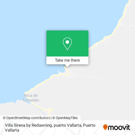 Mapa de Villa Sirena by Redawning, puerto Vallarta