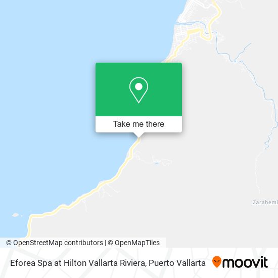 Eforea Spa at Hilton Vallarta Riviera map