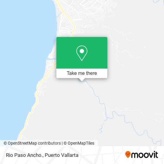 Rio Paso Ancho. map