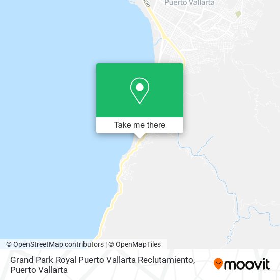 Grand Park Royal Puerto Vallarta Reclutamiento map
