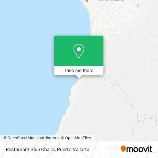 Mapa de Restaurant Blue Chairs
