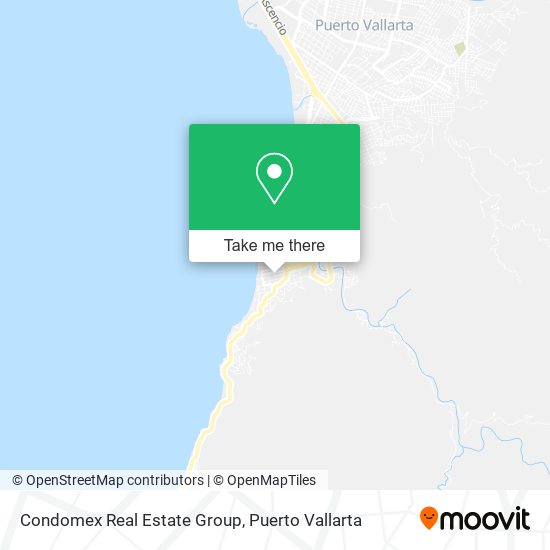 Mapa de Condomex Real Estate Group