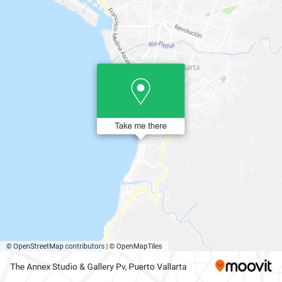 The Annex Studio & Gallery Pv map
