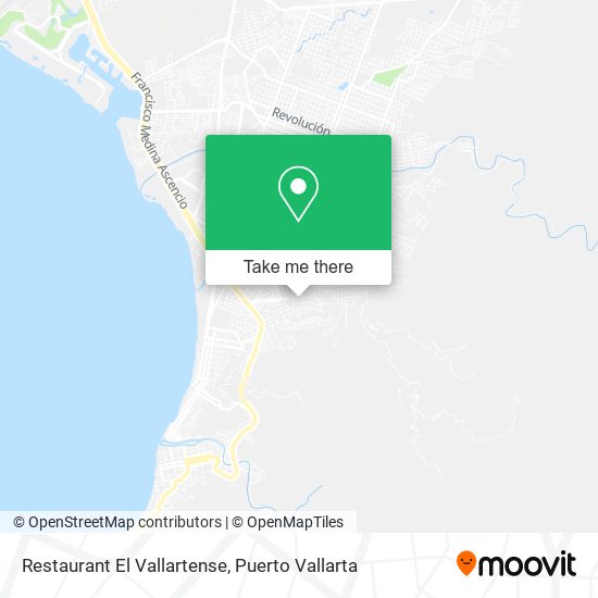 Restaurant El Vallartense map