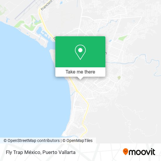 Mapa de Fly Trap México