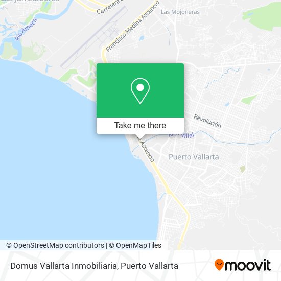 Domus Vallarta Inmobiliaria map
