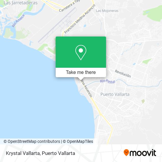 Krystal Vallarta map