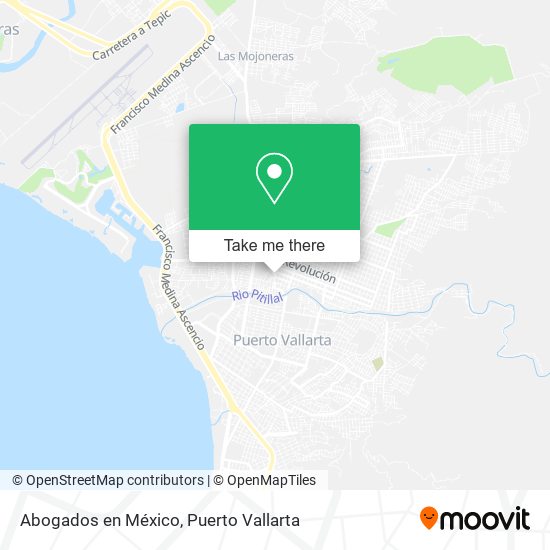 Mapa de Abogados en México