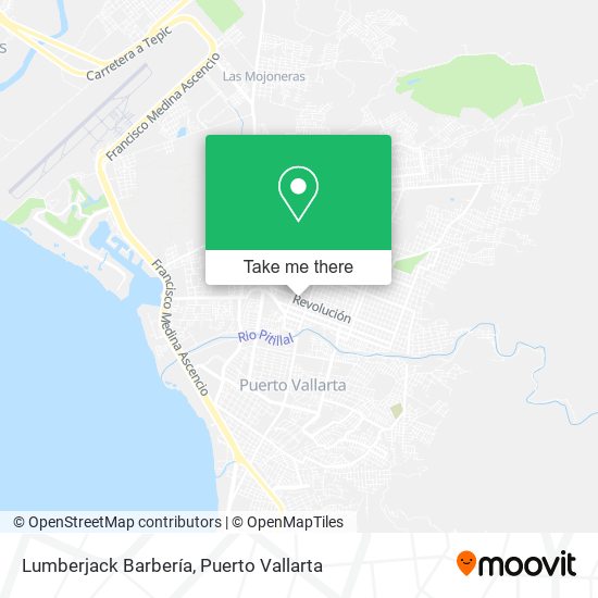 Lumberjack Barbería map
