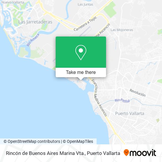 Mapa de Rincón de Buenos Aires Marina Vta.