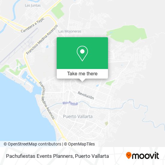 Pachufiestas Events Planners map