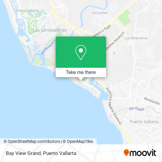 Bay View Grand map