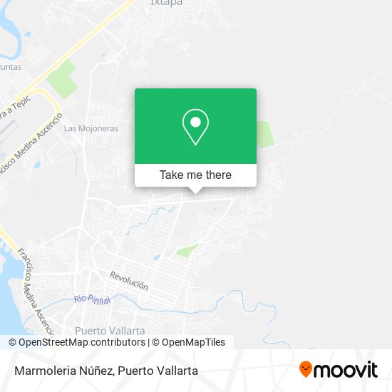 Mapa de Marmoleria Núñez