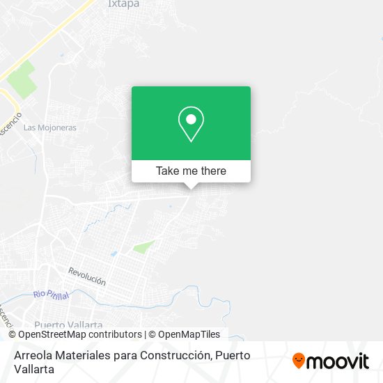 Arreola Materiales para Construcción map