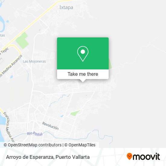 Mapa de Arroyo de Esperanza