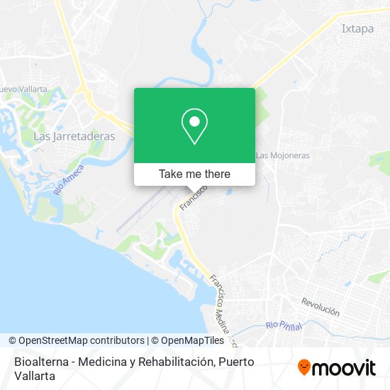 Mapa de Bioalterna - Medicina y Rehabilitación