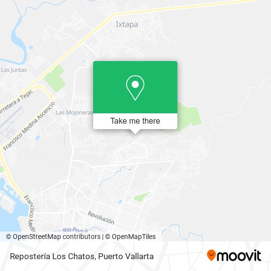 Repostería Los Chatos map