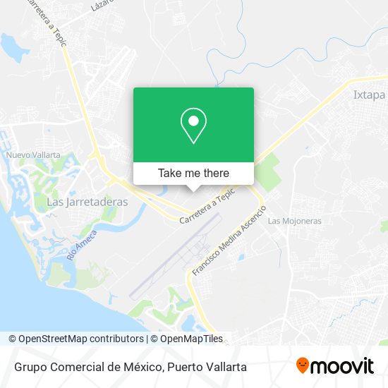 Mapa de Grupo Comercial de México