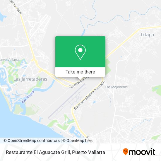 Mapa de Restaurante El Aguacate Grill