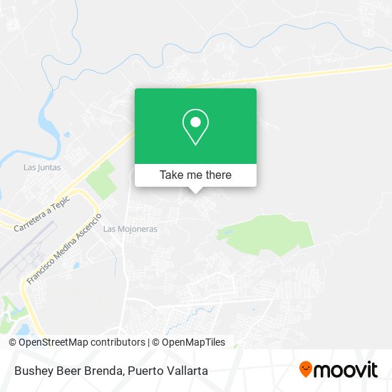 Mapa de Bushey Beer Brenda