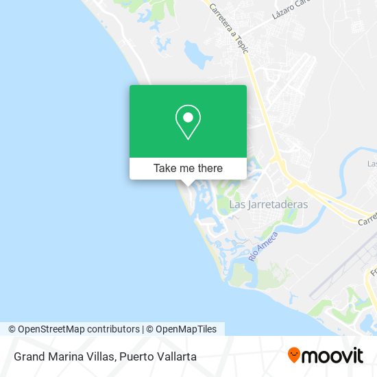 Grand Marina Villas map