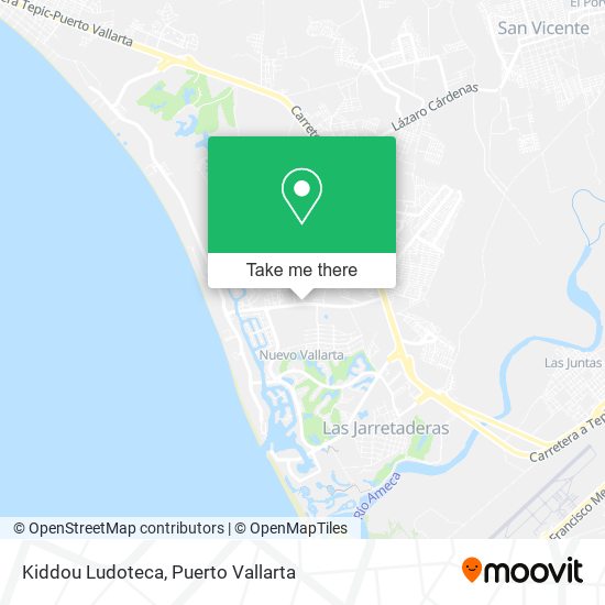 Kiddou Ludoteca map