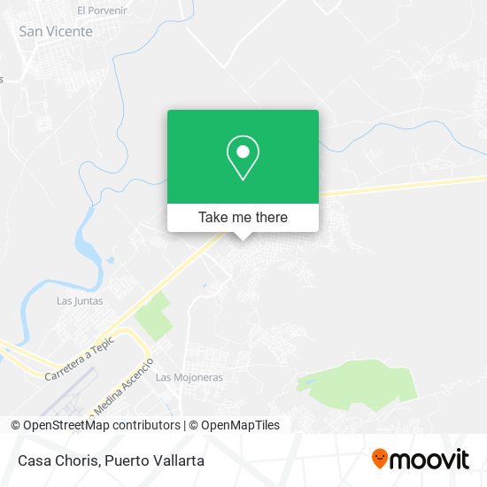 Mapa de Casa Choris