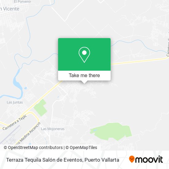 Terraza Tequila Salón de Eventos map