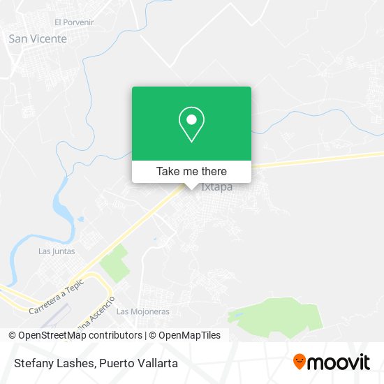 Mapa de Stefany Lashes