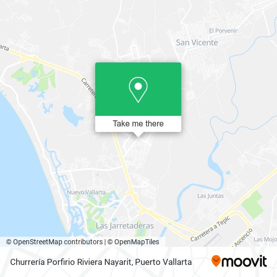 Churrería Porfirio Riviera Nayarit map