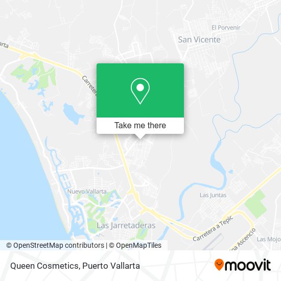 Mapa de Queen Cosmetics