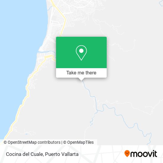 Mapa de Cocina del Cuale