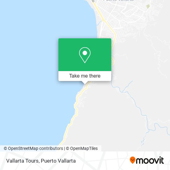 Vallarta Tours map