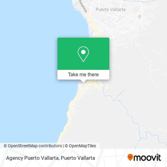 Agency Puerto Vallarta map