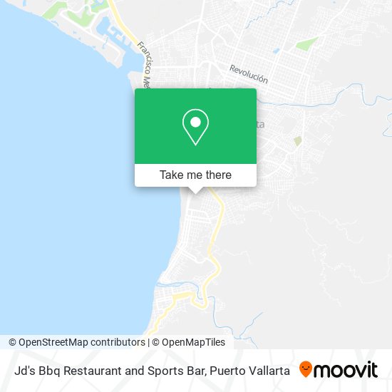 Jd's Bbq Restaurant and Sports Bar map