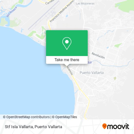 Mapa de Stf Isla Vallarta