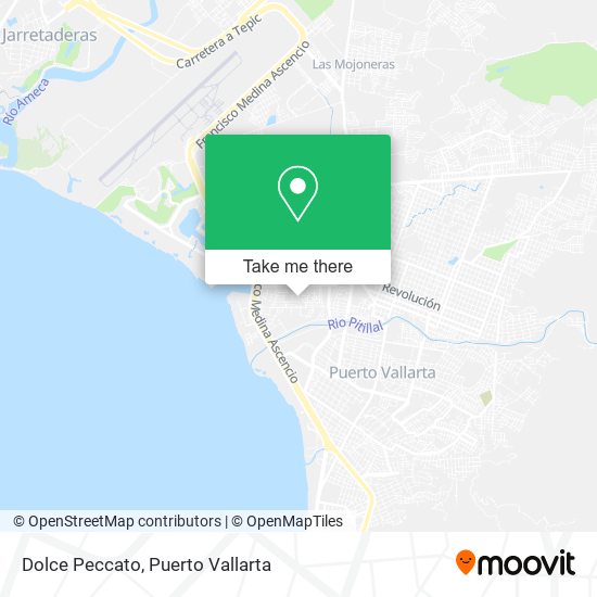 Dolce Peccato map