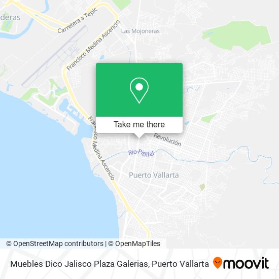 Muebles Dico Jalisco Plaza Galerias map